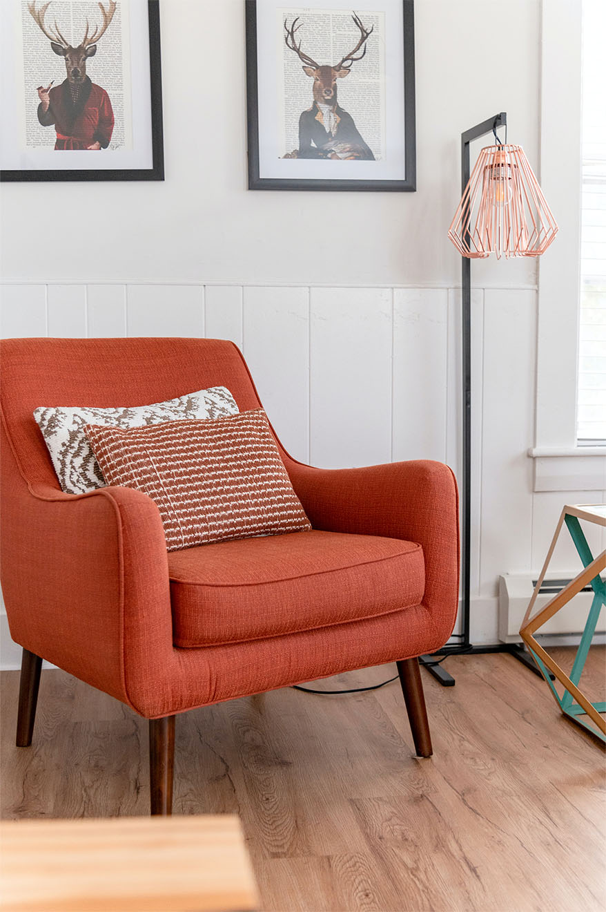red chair